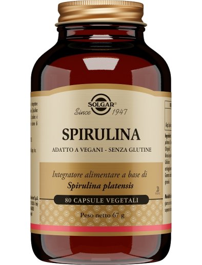 SPIRULINA 80CPS VEG