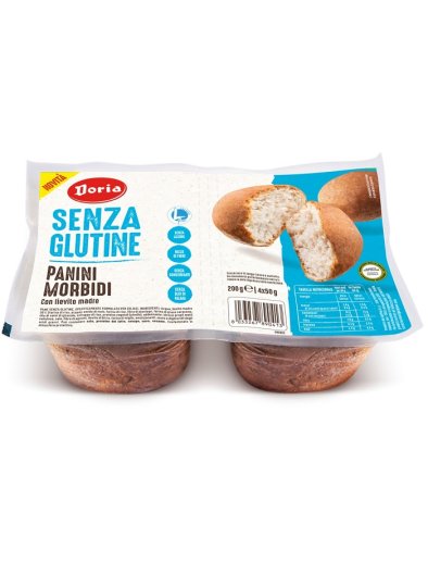DORIA PANINI MORBIDI 4X50G