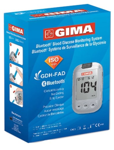 GLUCOMETRO GIMA KIT ITA/ENG