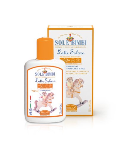 SOLE BIMBI LATTE SOLARE SPF50+
