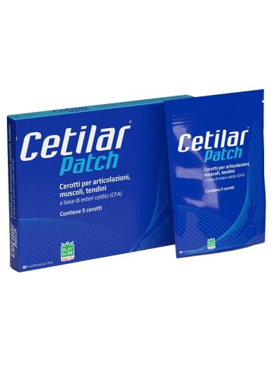 Cetilar Patch Dolori Muscolari e Articolari 5 Cerotti Adesivi 