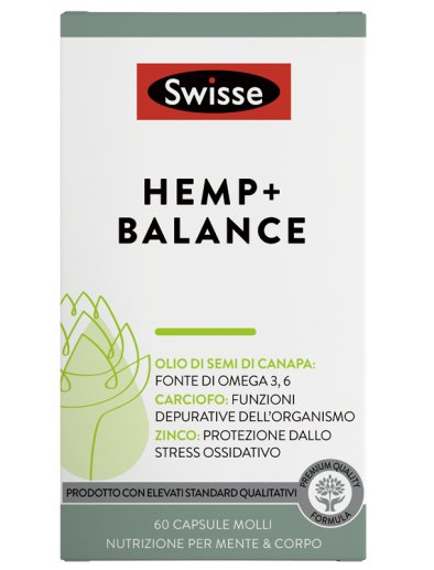 SWISSE HEMP+ BALANCE 60CPS