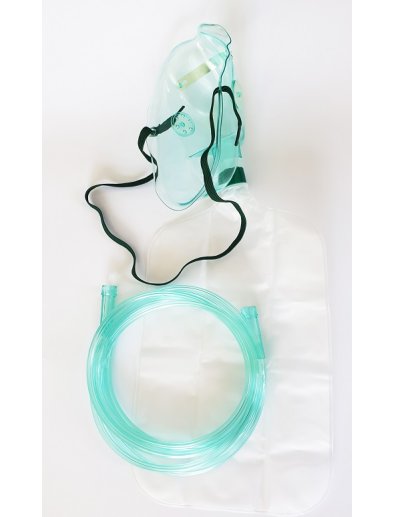 MASCHERA OSSIGENO C/RESERVOIR