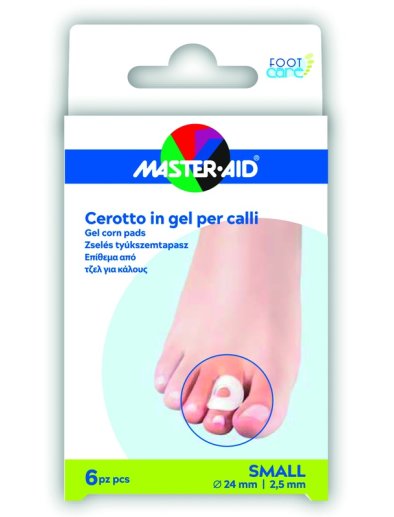 Master-Aid Foot Care Gel Calli Taglia S 6 cerotti