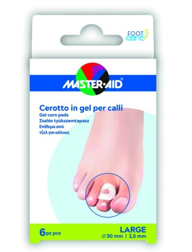 Master-Aid Foot Care Gel Calli Taglia L 6 cerotti