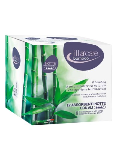 ILLA CARE BAMBOO ASSORBENTI NOTTE 12 PEZZI