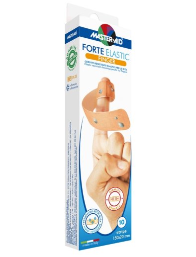 Master-Aid Forte Elastic Finger 10 Cerotti