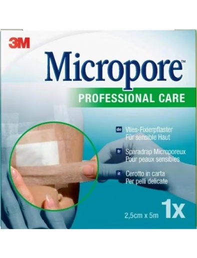 3M MICROPORE SURG T M5X25MM DI