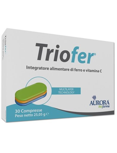 Triofer Integratore Ferro e Vitamina C 30 compresse