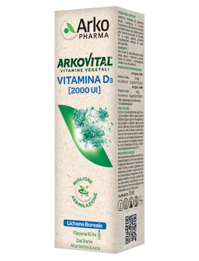 ARKOVITAL VITAMIN D3 15ML