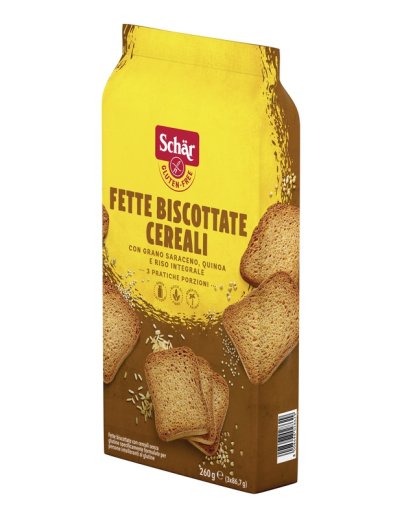 SCHAR FETTE BISC CEREALI 260G