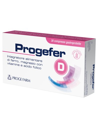 PROGEFER D 30CPR GASTROPROT