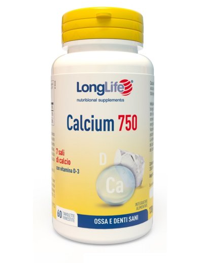 LONGLIFE CALCIUM 750MG 60TAV