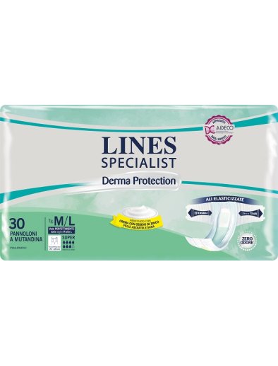 LINES SP DERM SUP PAN M/L 30PZ