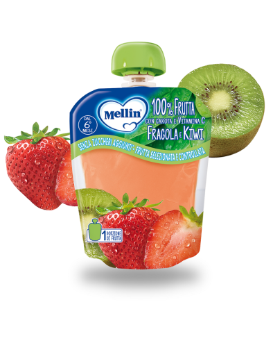 MELLIN POUCH FRAGOLA KIWI 90G