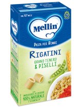 MELLIN RIGATINI CON PISELLI