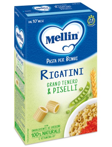 MELLIN RIGATINI CON PISELLI