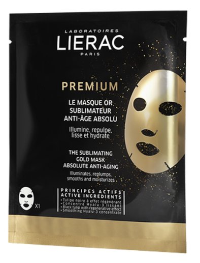 LIERAC PREMIUM MASCHERA ORO