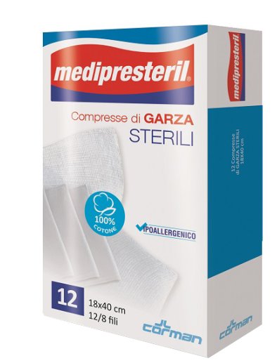 GARZA MEDIPRESTERIL 12/8 18X40