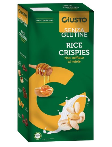 GIUSTO S/G RICE CRISPIES 250G
