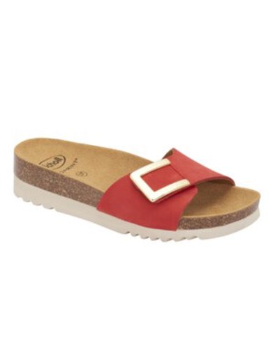 MONTEREY MULE NUB W RED 38