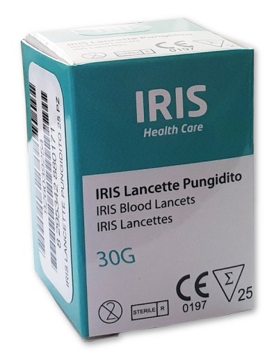 LANCETTE PUNGIDITO IRIS 25 PEZZI