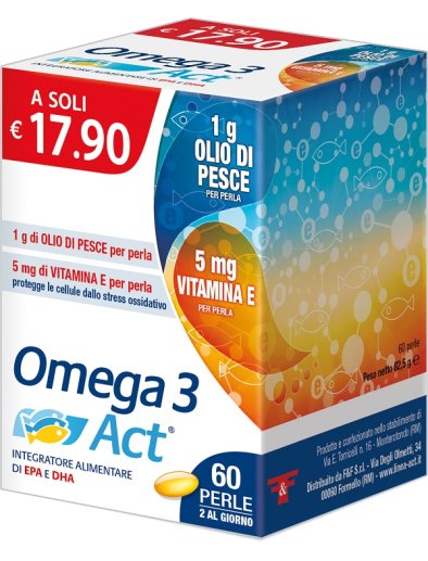 OMEGA 3 ACT 1G 60PRL