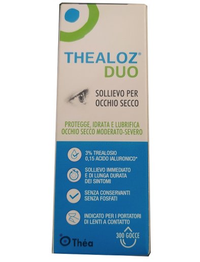 THEALOZ DUO SOLUZIONE OCULARE LUBRIFICANTE 10 ML