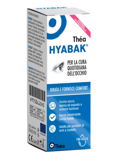 HYABAK SOLUZIONE OFTALMICA 5ML