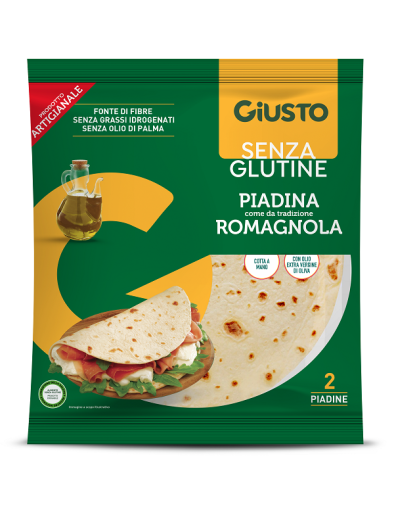 GIUSTO S/G PIADINA 220G