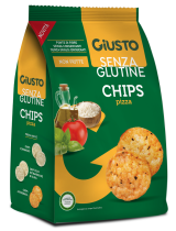 GIUSTO S/G CHIPS PIZZA 40G