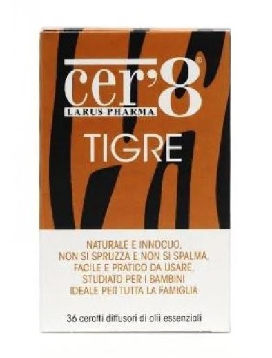 CER'8 TIGRE CUSC ADESIVO 36PZ