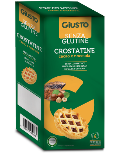 GIUSTO S/G CROSTATINA CACAO4PZ