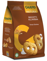 GIUSTO S/G BISCOTTI AVENA 250G