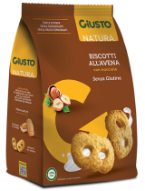 GIUSTO S/G BISCOTTI AVENA NOCC