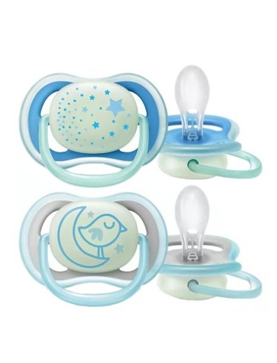AVENT SUCCHIETTO ULTRA AIR NIGHT 6-18M MASCHIO 2 PEZZI