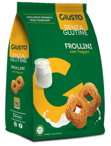 GIUSTO S/G FROLLINI YOGURT250G