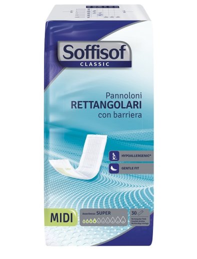 SOFFISOF C PANN RET C/BAR 30PZ