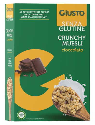 GIUSTO S/G MUESLI AVENA/CIOC