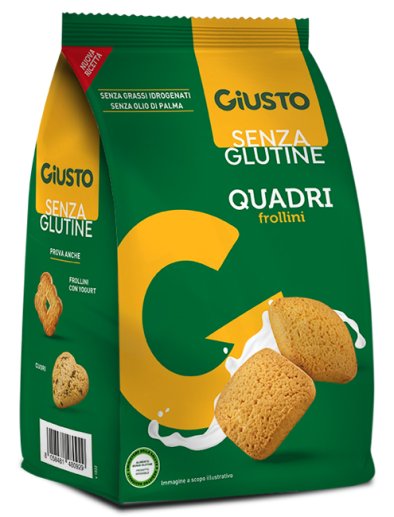 GIUSTO S/G QUADRI FROLLINI200G