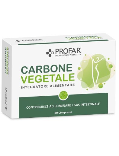 PROFAR CARBONE VEGETALE 80CPR