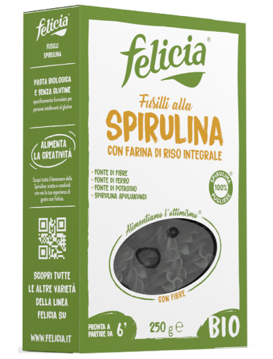 FELICIA FUSILLI SPIRULINA 250G