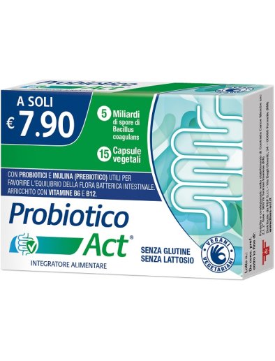 PROBIOTICO ACT 15CPS VEGETALI