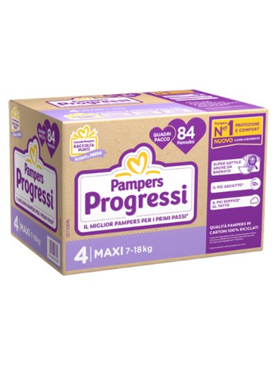 PAMPERS QU PROG MX 84PZ