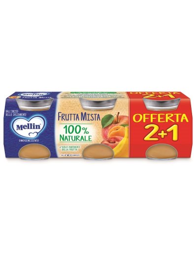MELLIN OMOG FRUTTA MIX 3PZ