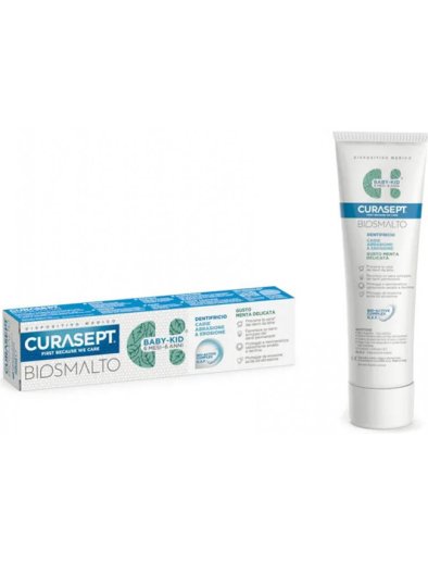 CURASEPT BIOSMALTO DENTIFRICIO BABY KID MENTA CARIE ABRASIONE & EROSIONE 50 ML