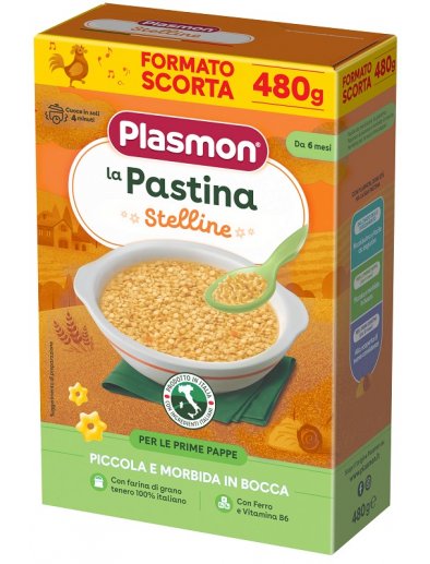 PLASMON PASTINA STELLINE 480G