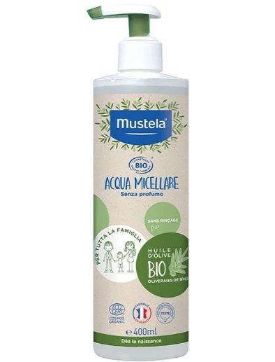 MUSTELA ACQUA MICELLARE BIO 400 ML