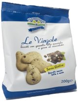 HAPPY FARM VIRGOLE GOCCE CIOCCOLATA E GRANELLA NOCCIOLE 200G