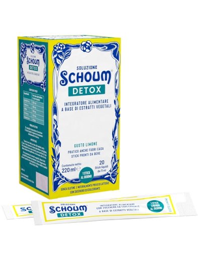 SOLUZIONE SCHOUM DETOX 20STICK